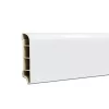 Vinyl SPC-Bodenkanten schneeweiß 2400x60x12 mm