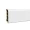 Vinyl SPC-Bodenkanten schneeweiß 2400x60x12 mm