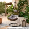 Natal Easy Garten Hängematte Stuhl braun