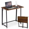 Klappbarer Schreibtisch 80x45 cm Loft Style