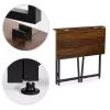 Klappbarer Schreibtisch 80x45 cm Loft Style