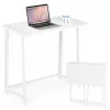Klappbarer Schreibtisch 80x45 cm Weiß