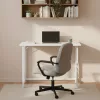 Klappbarer Schreibtisch 80x45 cm Weiß