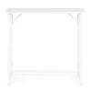 Klappbarer Schreibtisch 80x45 cm Weiß