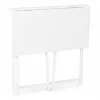 Klappbarer Schreibtisch 80x45 cm Weiß