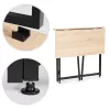 Klappbarer Schreibtisch 80x45 cm Loft Style