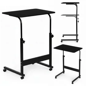 Mobiler Laptop-Tisch, am Sessel befestigbar, schwarz