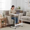 Mobiler Laptop-Tisch, zur Befestigung an einem Sessel oder Sofa, weiß