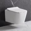 Tina wandmontierte Toilette ohne Rand mit weich schließendem Sitz