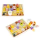 Eisverkäufer-Formen und Rollenspiel-Holzspielzeug-Set