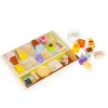 Eisverkäufer-Formen und Rollenspiel-Holzspielzeug-Set