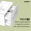 Unterschrank Trent 80 mit Spüle
