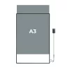 Plakatrahmen mit LED-Beleuchtung, 297 × 420 mm (A3)
