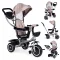 Dreirad Dreirad mit drehbarem Sitz Klappschirm 2in1 beige