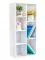 Weißes Bücherregal 50x24x106 cm