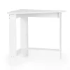 Modernhome weißer Eck-Schreibtisch