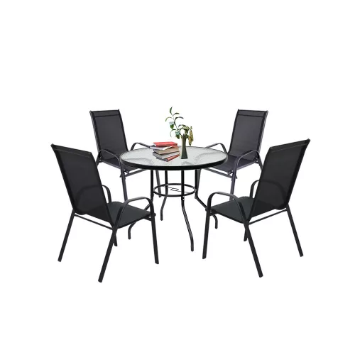 Tanger 4+1 Gartenmöbel-Set