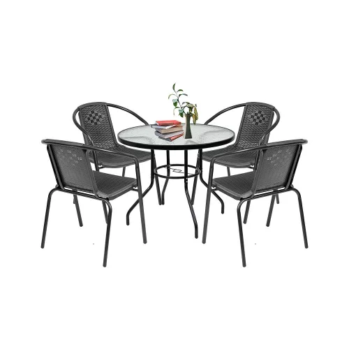 Lund 4+1 Gartenmöbel-Set