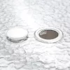 Canillo Gartentisch aus Glas mit Metallgestell