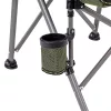 Leziter Comfort Sessel mit Becherhalter grün
