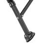 Leziter Premium beheizbarer Angelsessel mit Armlehnen und Getränkehalter, grau