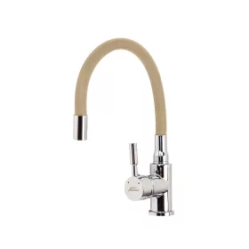 Corin Spültischbatterie mit flexiblem Auslauf beige